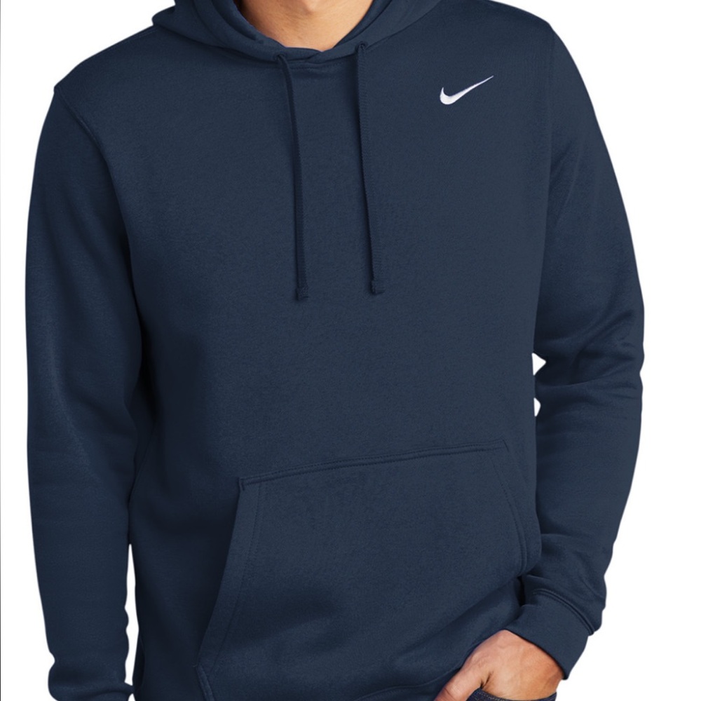Nike Sportswear hoodie 
Men’s/women’s size xs navy blue